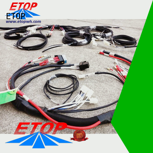 ETOP high performance custom wiring harness ideal for global automotive market