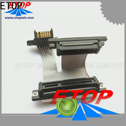 ETOP high grade custom wire harness widely employed for game machine