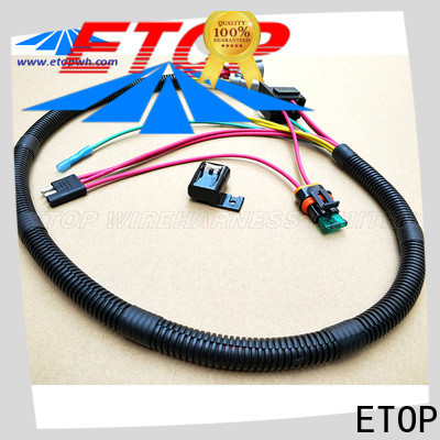 ETOP vehicle wiring harness popular for automotive market