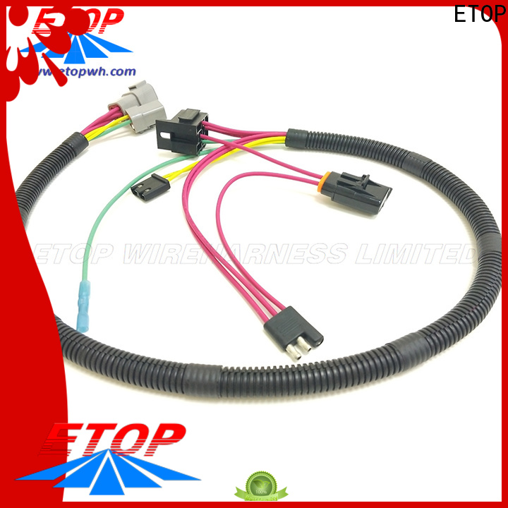 ETOP custom auto wiring harness suitable for global automotive market