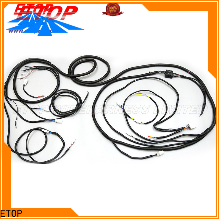 ETOP high performance custom wiring harness great for auto industry
