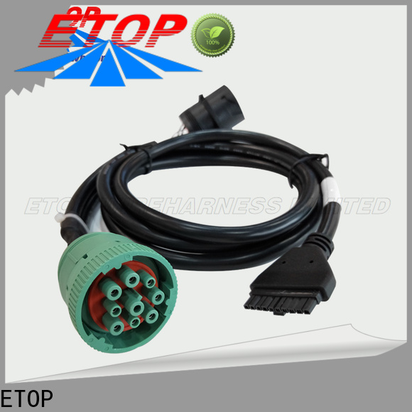ETOP diagnostic connectors indispensable for vehicle diagnostic system