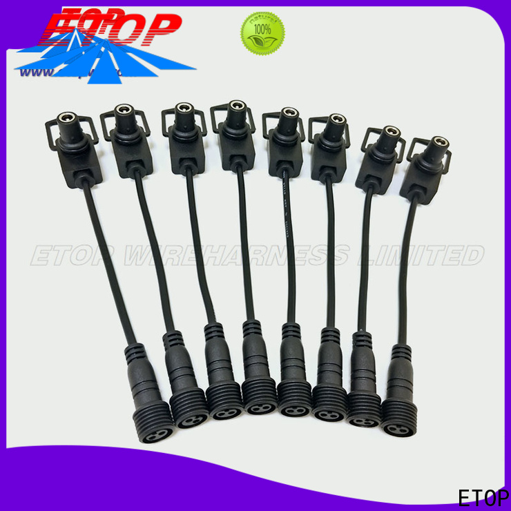 ETOP high performance waterproof cable assembly excellent for automotive industry