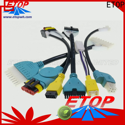ETOP overmolded connectors automotive manufacturers