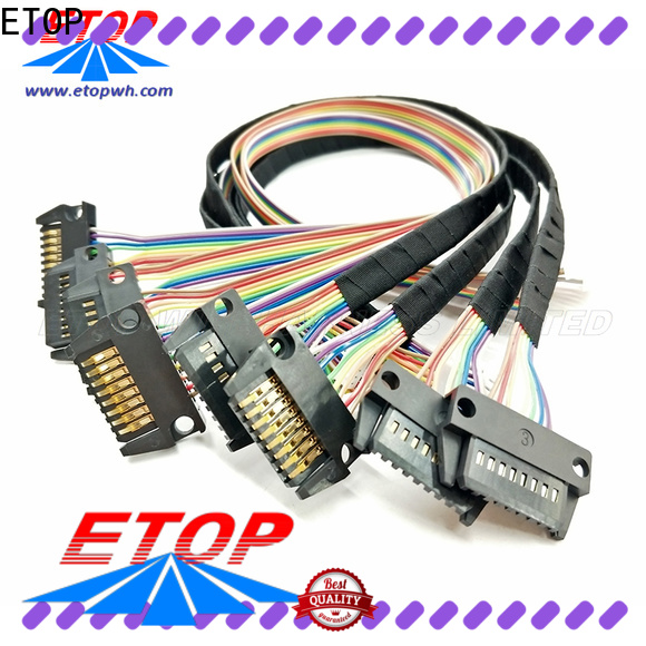 ETOP good quality electric wiring harness widely employed for
