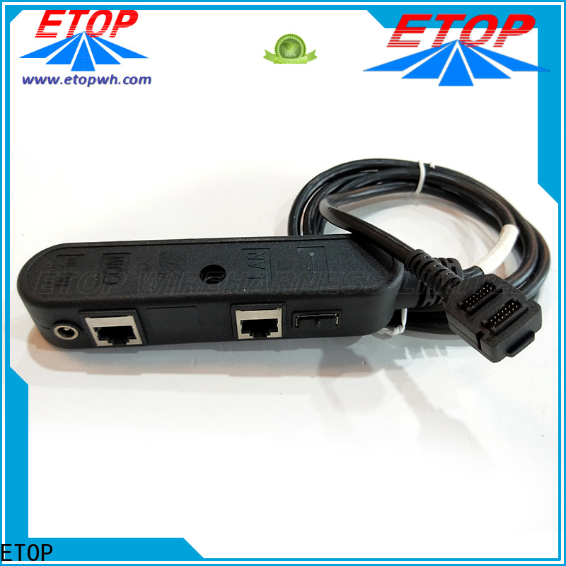 ETOP molded cable assemblies very useful for hospital equipment