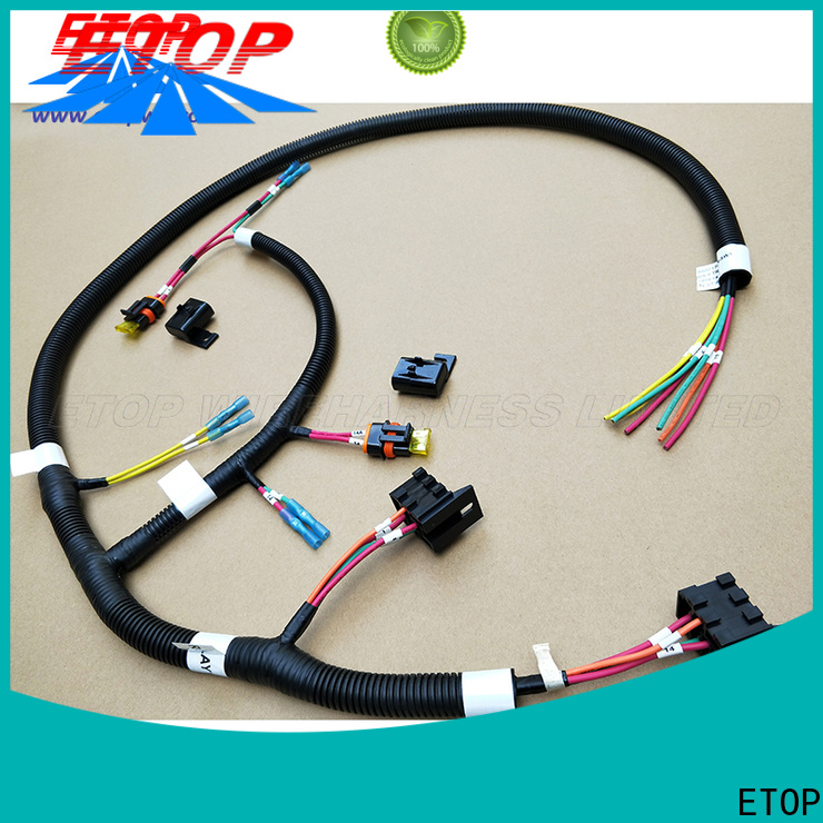 ETOP customized custom auto wiring harness auto company