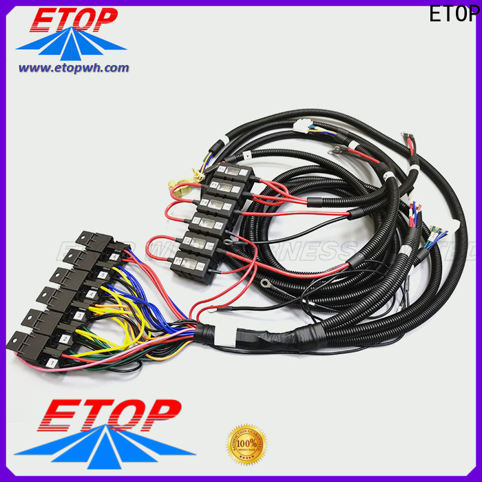 ETOP customized automotive wiring harness best choice for car industry