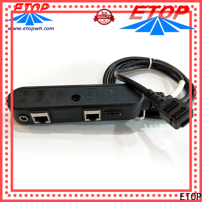 ETOP custom molded cable assemblies medical supplies