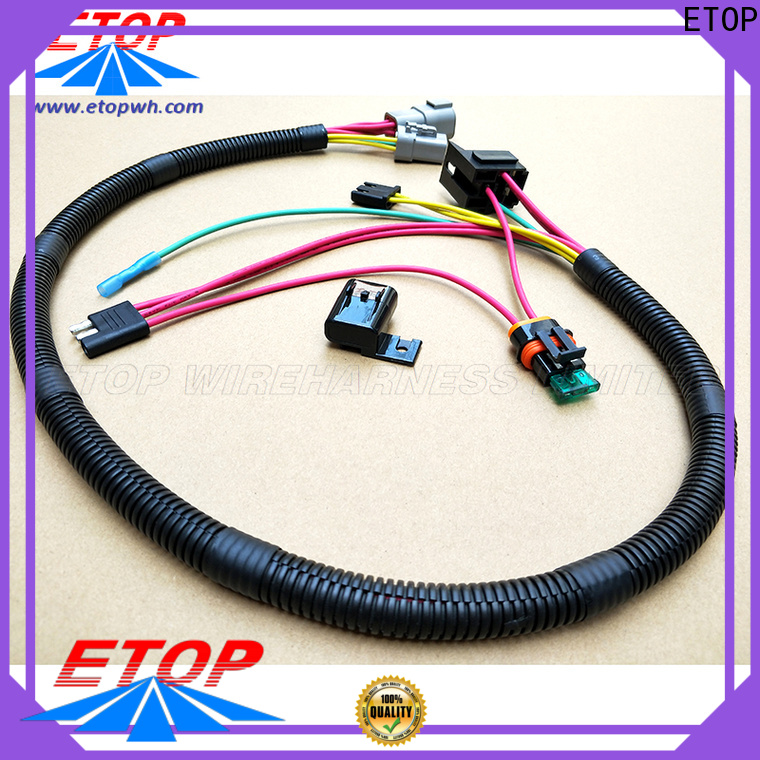 ETOP custom wiring harness popular for global automotive industry
