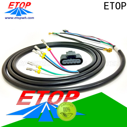 ETOP durable custom wiring harness perfect for automotive industry