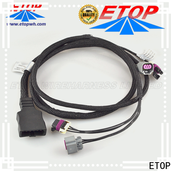 ETOP high performance vehicle wiring harness great for global automotive market