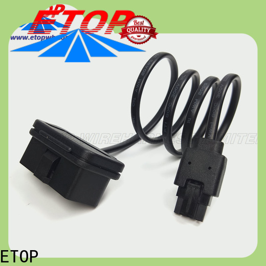 ETOP diagnostic connectors widely employed for car diagnostic system