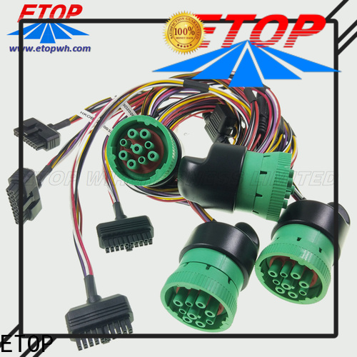 ETOP professional diagnostic connectors widely used for car diagnostic system