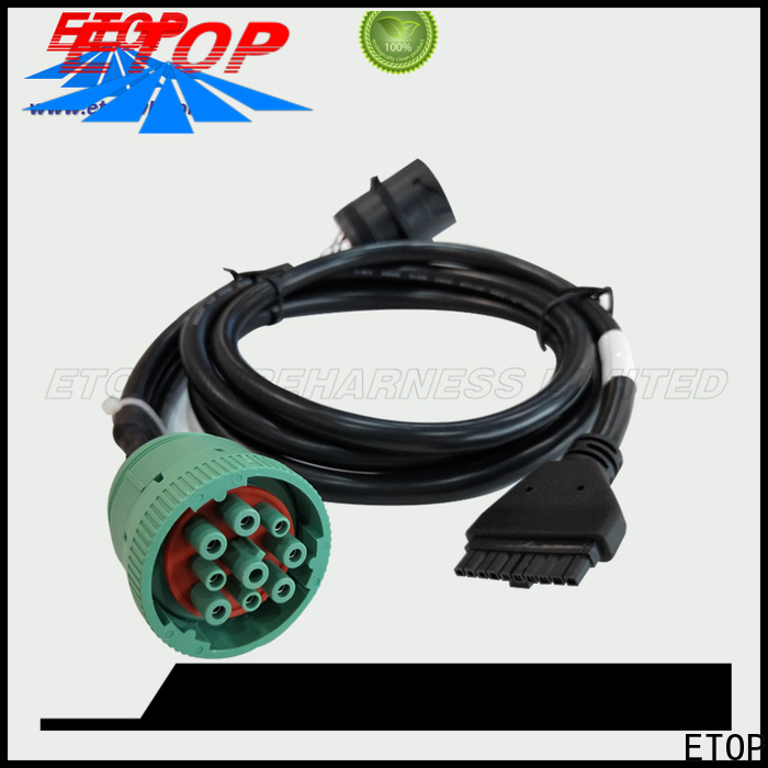 ETOP diagnostic cables widely applied for heavy truck