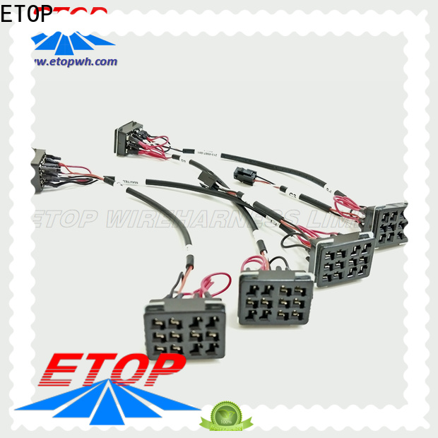 ETOP good quality custom wire harness indispensable for