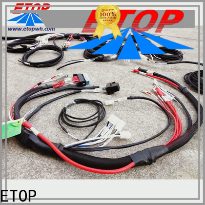 ETOP high performance vehicle wiring harness ideal for motor industry