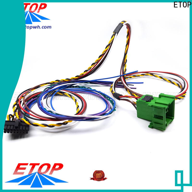 ETOP customized custom auto wiring harness popular for automotive companies