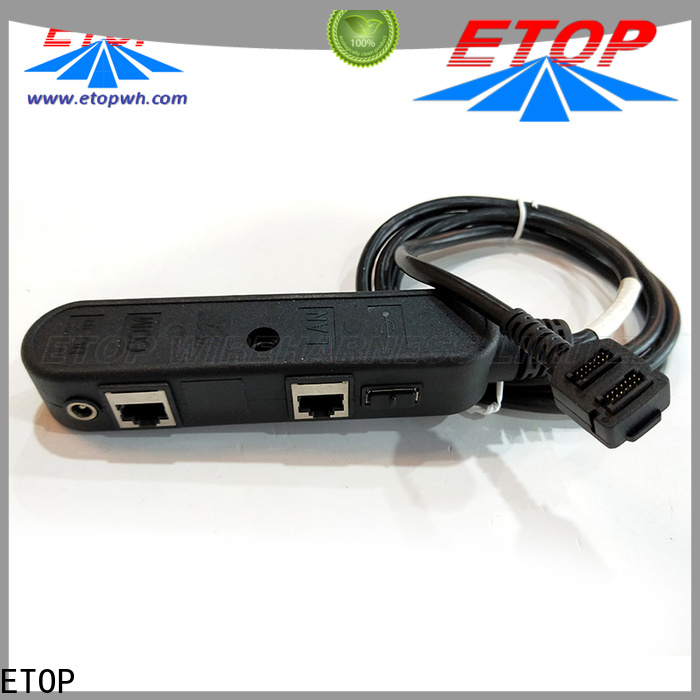 ETOP high tech molded cable assemblies medical equipment