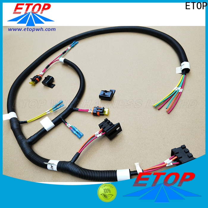 ETOP custom wiring harness popular for motor industry
