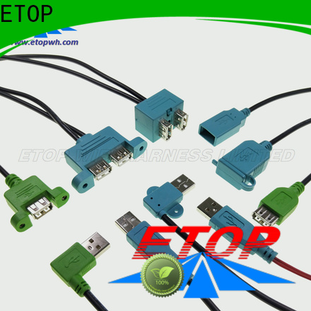 ETOP high performance molded cable assemblies suitable for medical machine