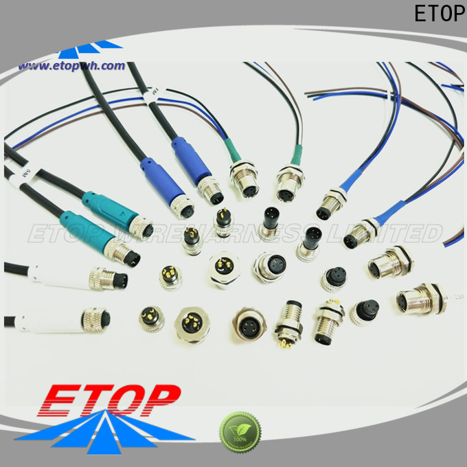 ETOP electrical connectors widely applied for the automotive industry