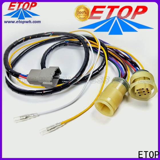 ETOP auto wiring harness widely applied for motor industry