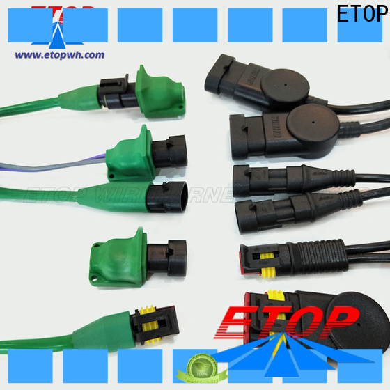 ETOP connector overmolding perfect for motor industry