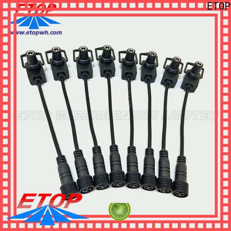 ETOP waterproof cable assembly widely employed for automotive industry