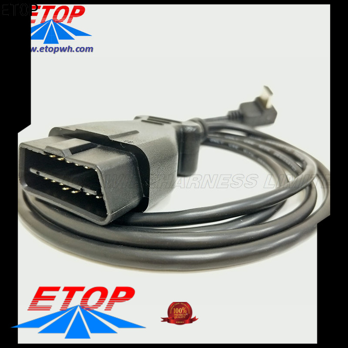 ETOP vehicle diagnostic cables widely applied for truck diagnostic system