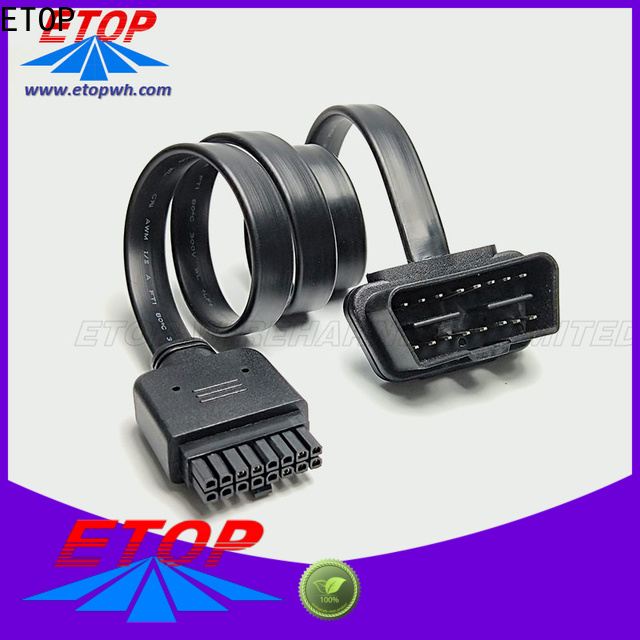 reliable diagnostic connectors widely applied for vehicle diagnostic system