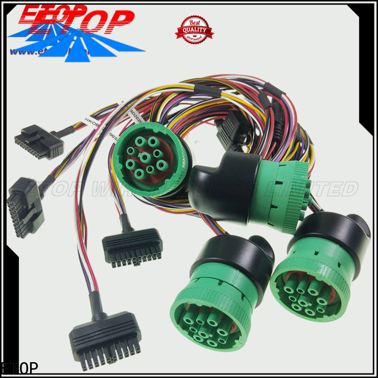 ETOP hot selling car diagnostic cables widely employed for vehicle diagnostic system