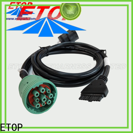 ETOP diagnostic cables indispensable for heavy truck