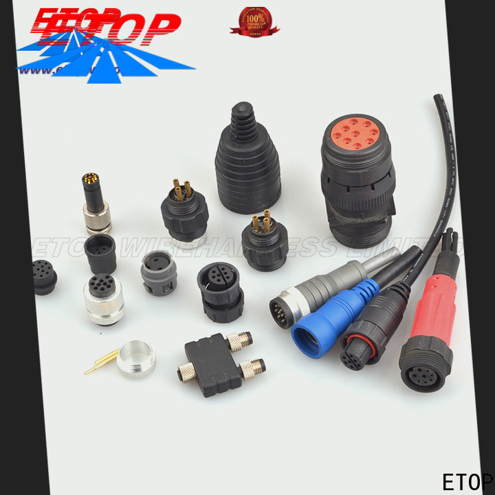ETOP connector overmolding ideal for automobile industry