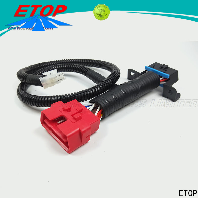 ETOP diagnostic connectors widely applied for car diagnostic system