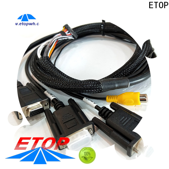 ETOP molded cable assemblies very useful for medical supplies
