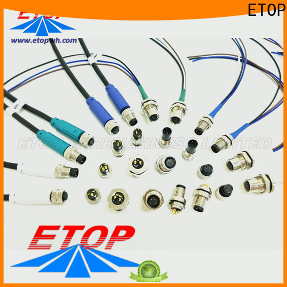 ETOP high performance overmolded connectors satisfying for auto industry