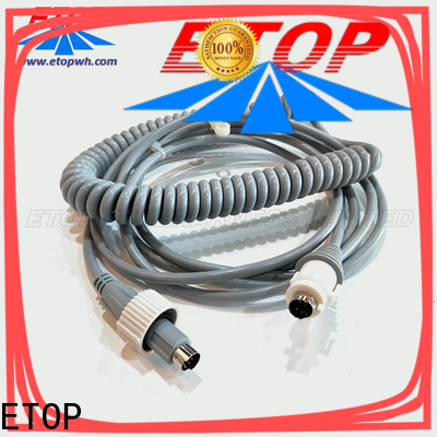 ETOP molded cable assemblies hospital equipment