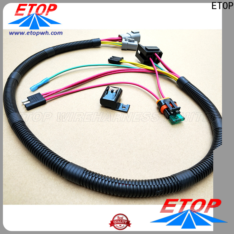 ETOP vehicle wiring harness perfect for auto industry