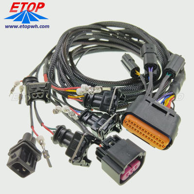 wire harness custom and bicycle wire assembly for automobile
