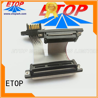 ETOP custom wire assemblies very useful for game machine