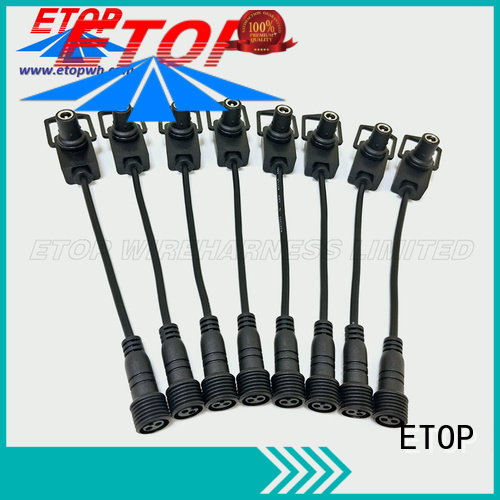 ETOP high performance waterproof cable assembly best choice for automotive industry