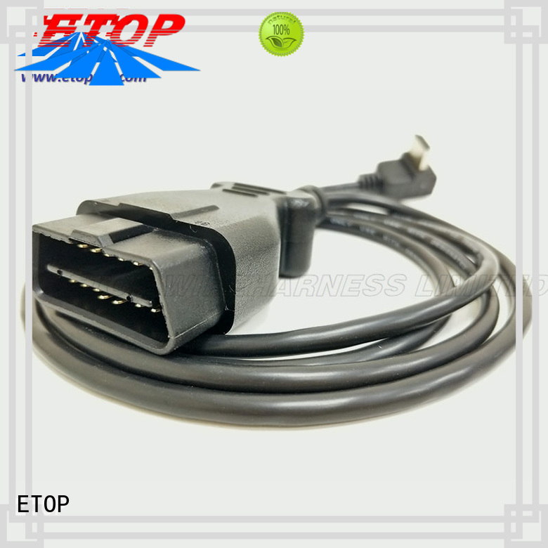 ETOP car diagnostic cables widely applied for truck diagnostic system