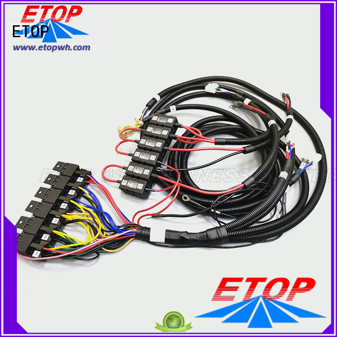 ETOP customized automotive wiring harness best choice for global automotive industry