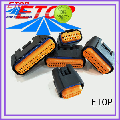 ETOP reliable electrical connectors widely applied for automotive industry