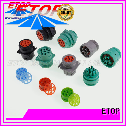ETOP high grade obd connectors optimal for truck diagnostic system