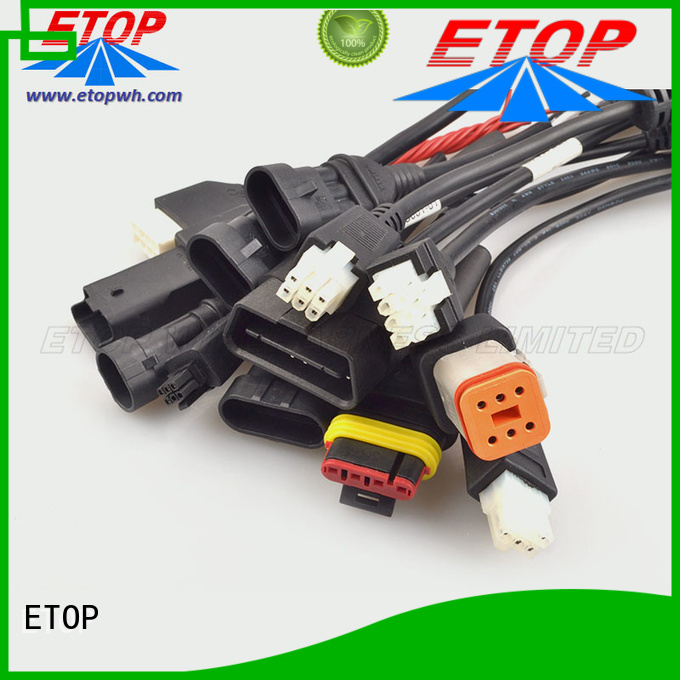 high performance overmolded connectors widely used for car industry