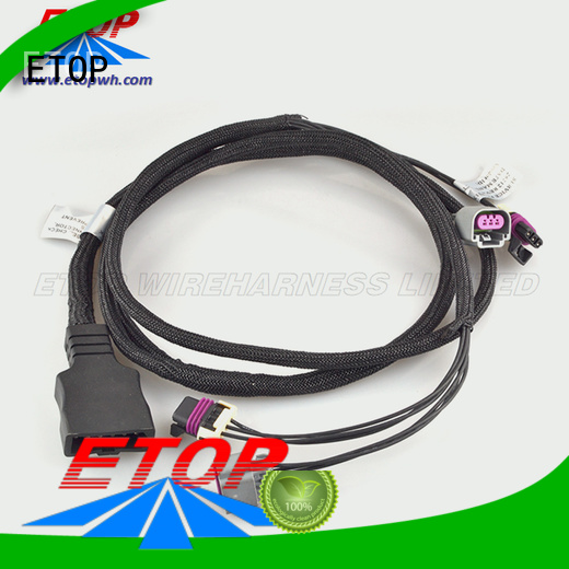 ETOP auto wire harness popular for automotive industry