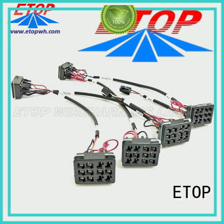 ETOP custom wire assemblies indispensable for game machine manufacturer