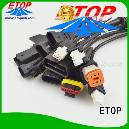 ETOP electrical connectors widely applied for automotive industry market